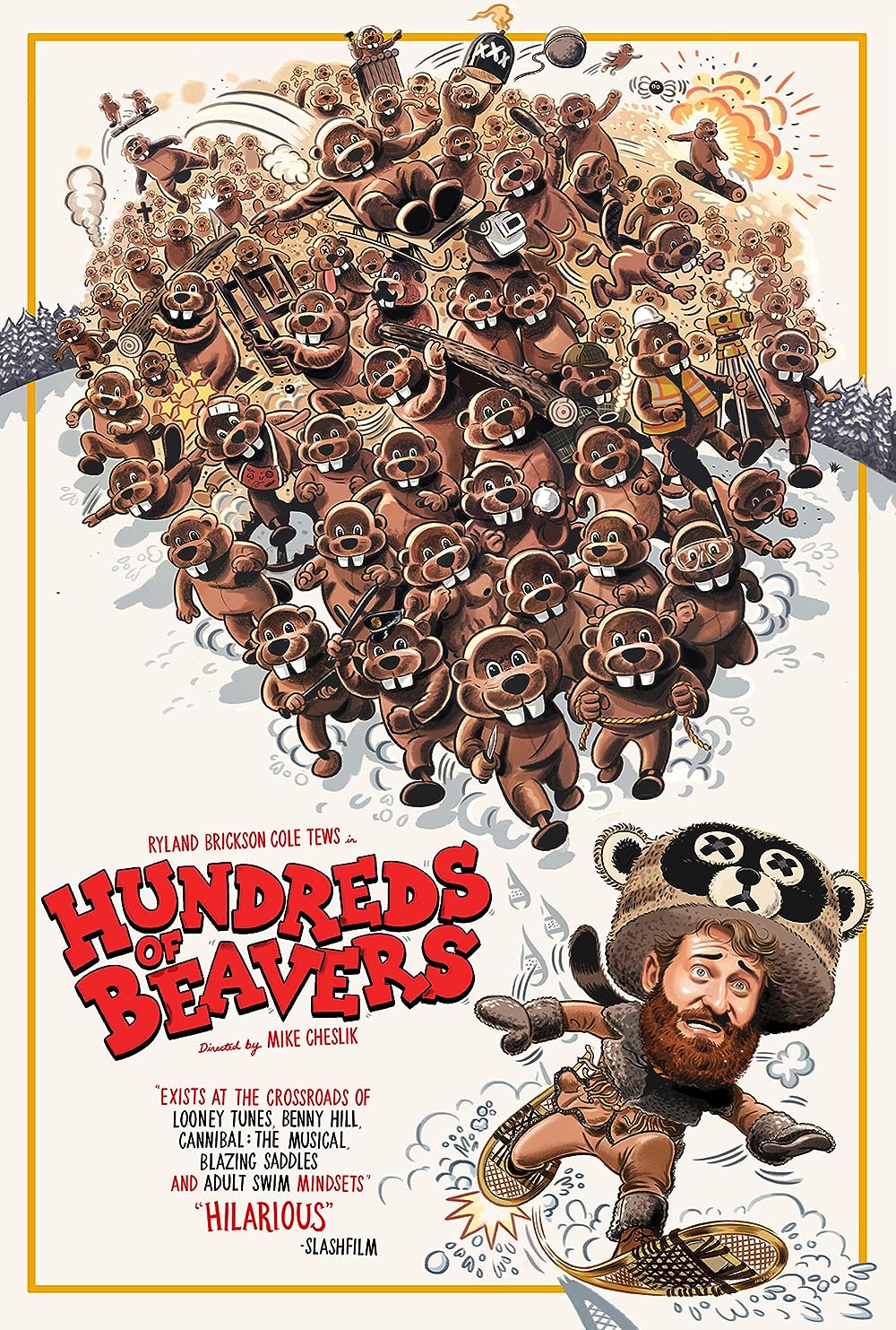 Film cover for hundreds of Beavers.